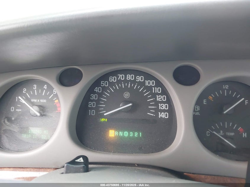 2001 Buick Lesabre Limited VIN: 1G4HR54K81U130096 Lot: 43750695