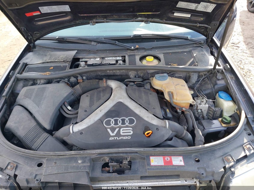 2001 Audi A6 2.7T VIN: WAUED64B11N014824 Lot: 43750720