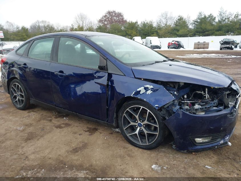 2017 Ford Focus Sel VIN: 1FADP3H21HL295792 Lot: 43750740