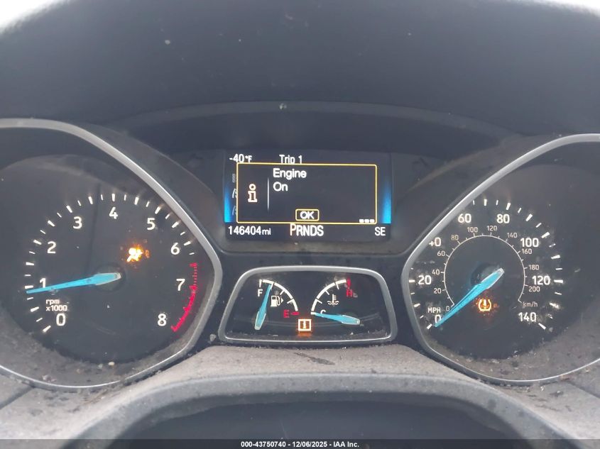 2017 Ford Focus Sel VIN: 1FADP3H21HL295792 Lot: 43750740