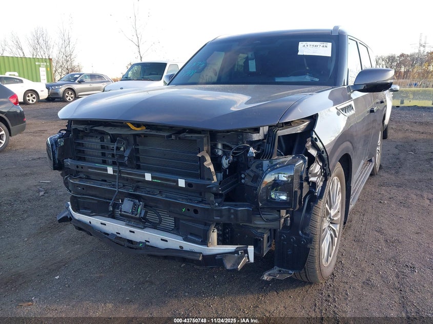 2025 Infiniti Qx80 Luxe Awd VIN: JN8AZ3BBXS9403934 Lot: 43750748