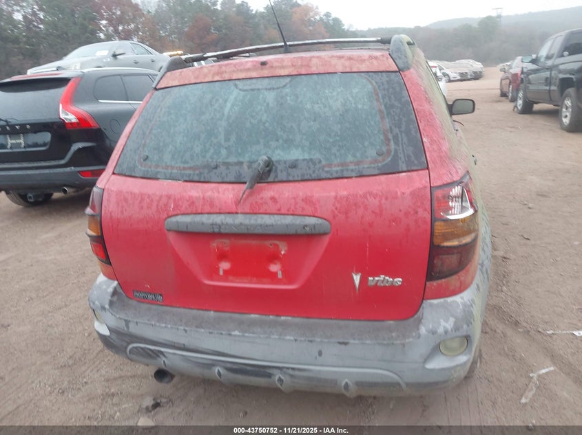 2003 Pontiac Vibe VIN: 5Y2SL62813Z458474 Lot: 43750752