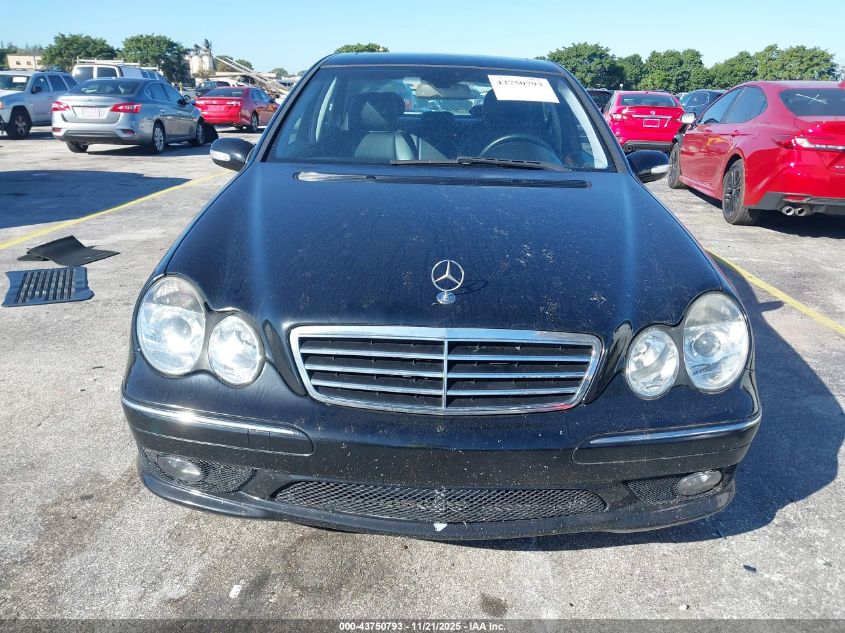 2007 Mercedes-Benz C 230 Sport VIN: WDBRF52H17A938727 Lot: 43750793