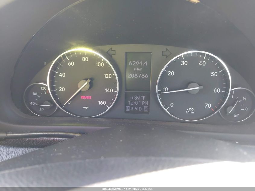 2007 Mercedes-Benz C 230 Sport VIN: WDBRF52H17A938727 Lot: 43750793