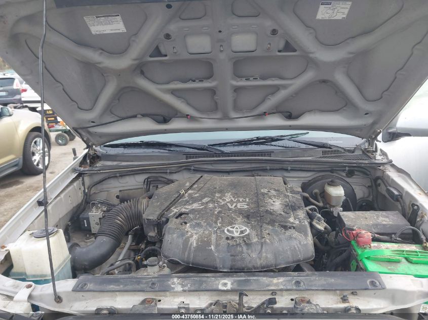 2007 Toyota Tacoma Base V6 VIN: 5TEMU52N87Z419185 Lot: 43750854