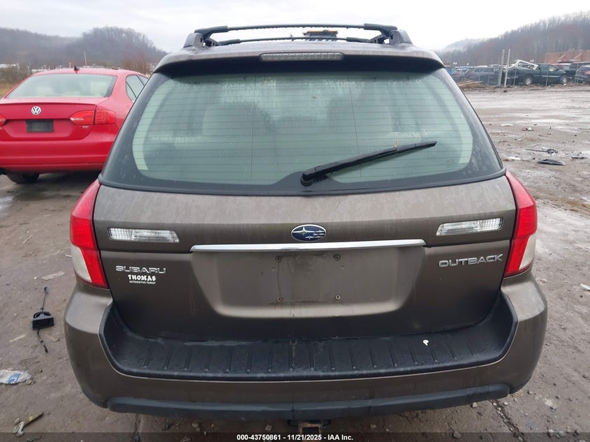 2008 Subaru Outback 2.5I/2.5I L.l. Bean Edition VIN: 4S4BP61C387334683 Lot: 43750861