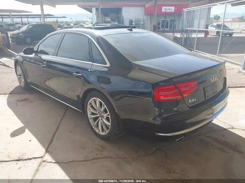 Vin: waurgafd3dn009641, lot: 44246247, audi a8 l 3.0t 20133