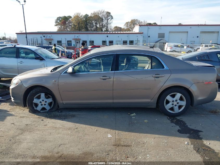 2008 Chevrolet Malibu Ls VIN: 1G1ZG57B38F195973 Lot: 43750889