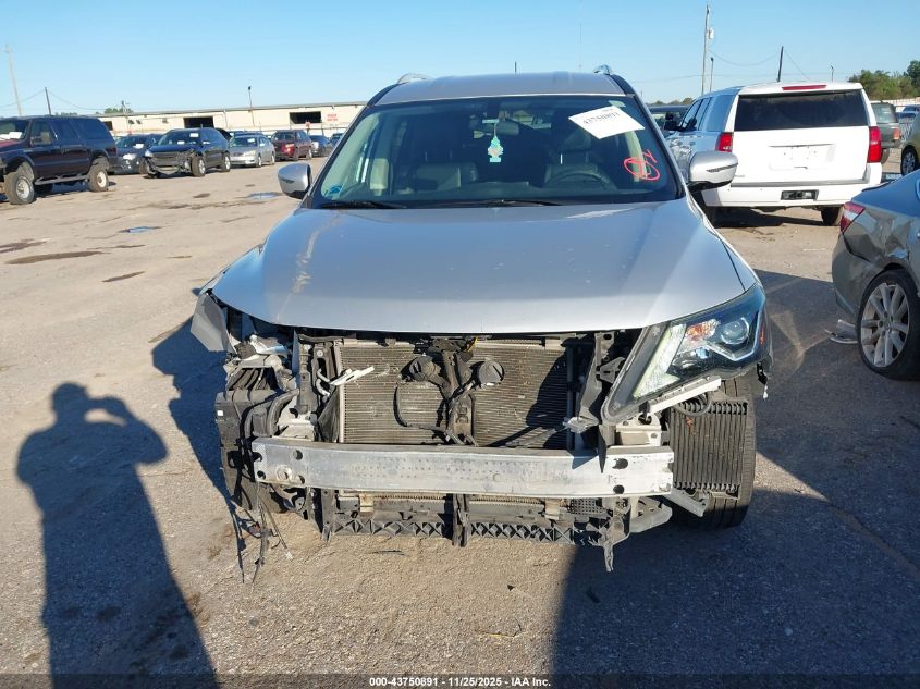 2017 Nissan Pathfinder S VIN: 5N1DR2MN7HC682051 Lot: 43750891