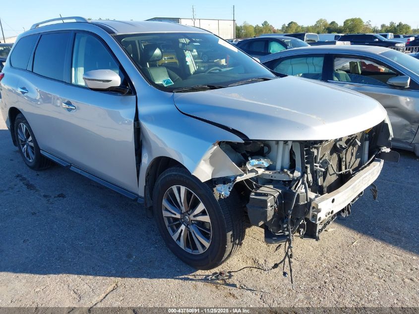 2017 Nissan Pathfinder S VIN: 5N1DR2MN7HC682051 Lot: 43750891