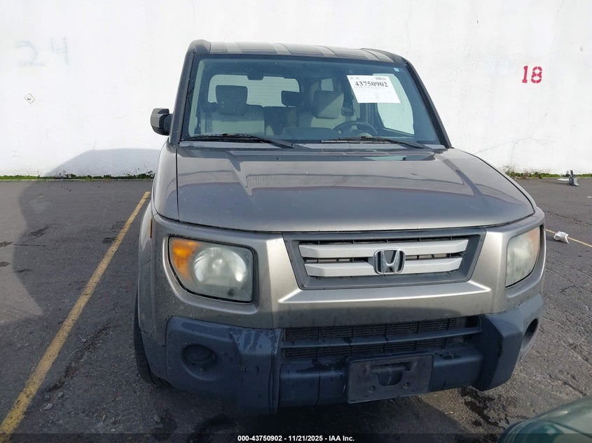2008 Honda Element Ex VIN: 5J6YH18738L011114 Lot: 43750902