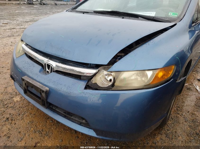 2008 Honda Civic Ex VIN: 1HGFA168X8L074970 Lot: 43750926