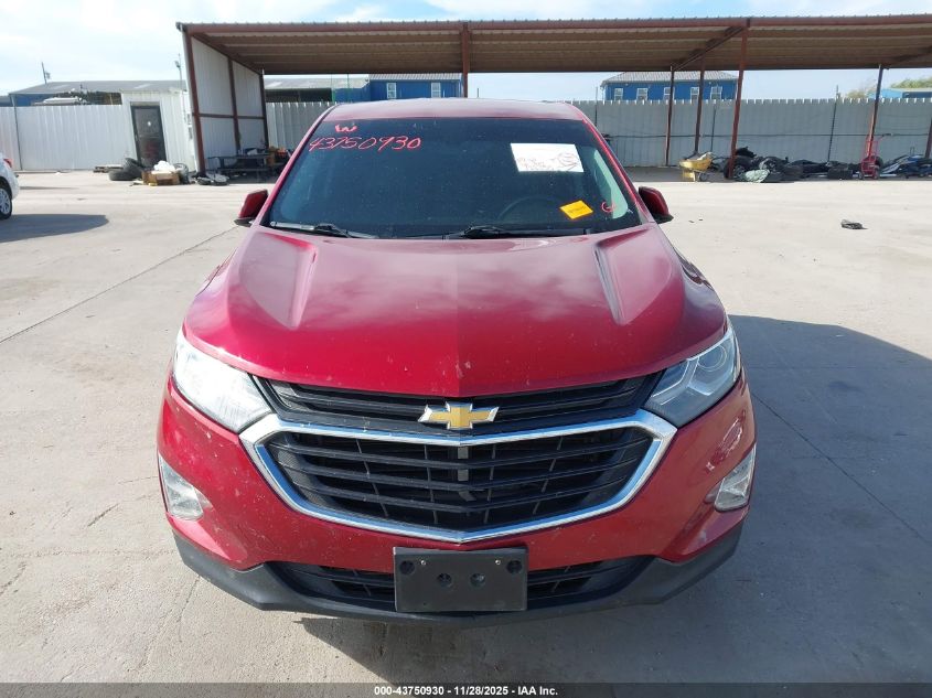 2018 Chevrolet Equinox Lt VIN: 2GNAXJEV0J6118916 Lot: 43750930