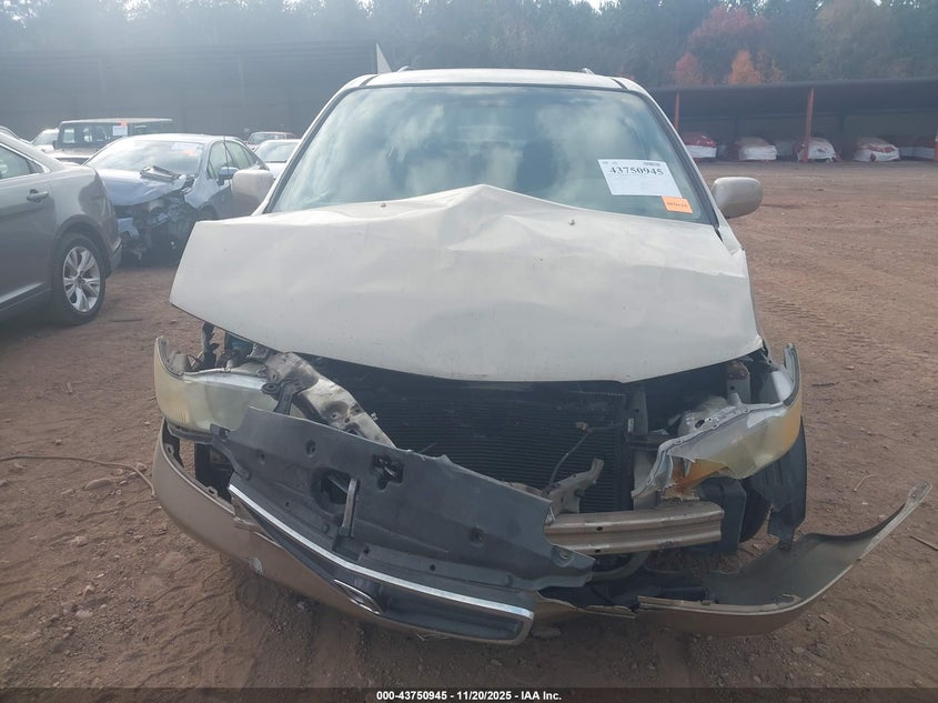 2002 Honda Odyssey Ex VIN: 5FNRL18632B009163 Lot: 43750945