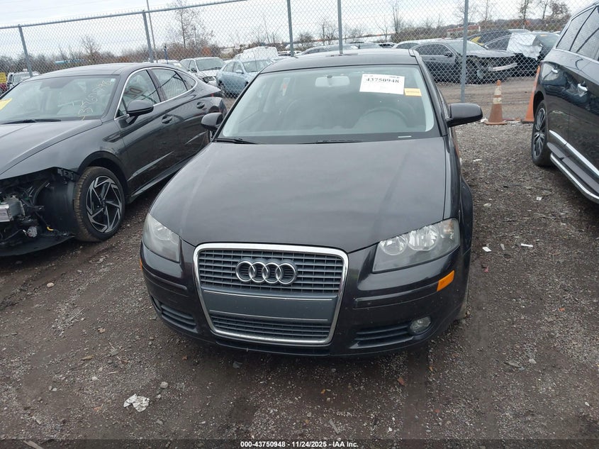 2007 Audi A3 2.0T VIN: WAUNF78P57A134051 Lot: 43750948