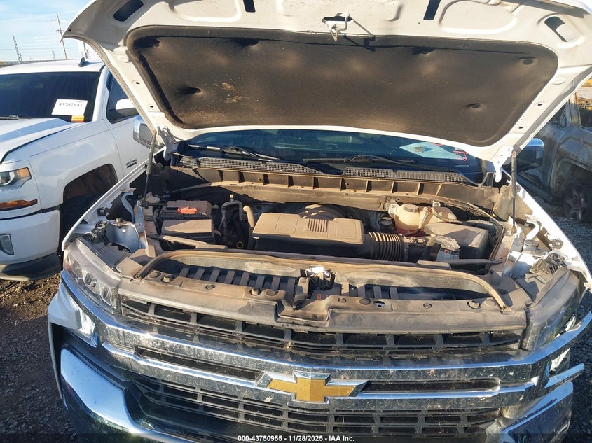 2021 Chevrolet Silverado 1500 2Wd Short Bed Lt VIN: 1GCPWCED7MZ158654 Lot: 43750955