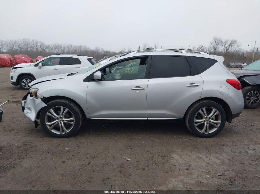2009 Nissan Murano Le VIN: JN8AZ18W29W108417 Lot: 43750958
