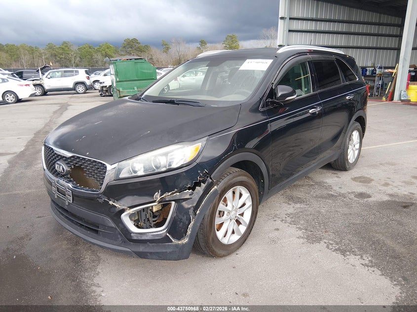 Vin: 5xypg4a55hg291371, lot: 44246341, kia sorento 3.3l lx 20172