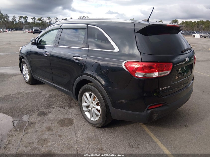 Vin: 5xypg4a55hg291371, lot: 44246341, kia sorento 3.3l lx 20173