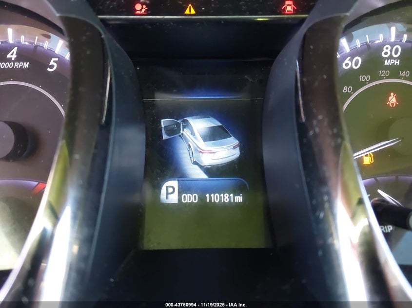 2013 Toyota Avalon Limited VIN: 4T1BK1EB3DU051408 Lot: 43750994