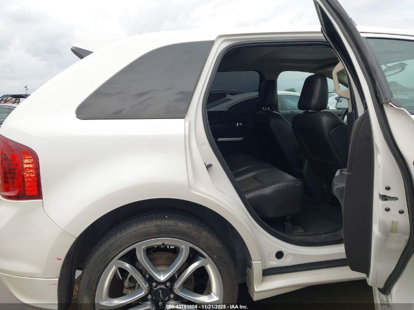 2012 Ford Edge Sport VIN: 2FMDK3AK9CBA12949 Lot: 43751004