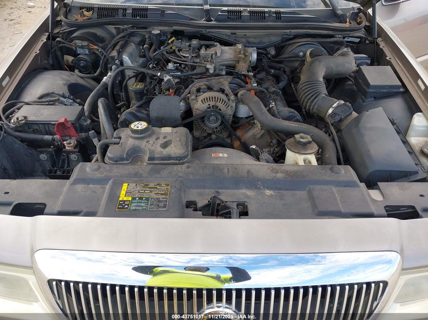 2004 Mercury Grand Marquis Gs VIN: 2MEFM74W14X657398 Lot: 43751017