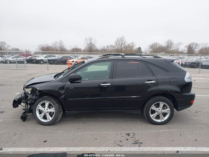 2008 Lexus Rx 400H VIN: JTJGW31U882010031 Lot: 43751018