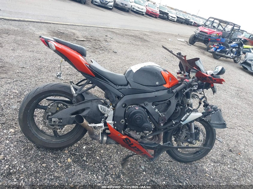 2008 Suzuki Gsx-R750 VIN: JS1GR7LA482105393 Lot: 43751022