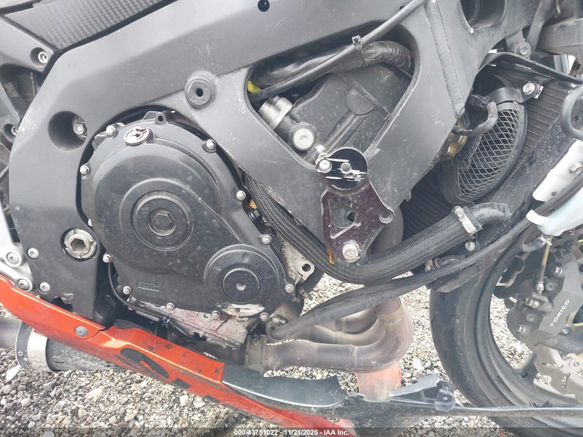 2008 Suzuki Gsx-R750 VIN: JS1GR7LA482105393 Lot: 43751022