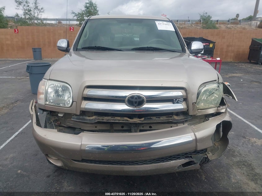 2006 Toyota Tundra Sr5 V8 VIN: 5TBET34156S536233 Lot: 43751025