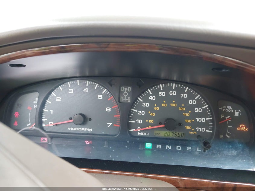 2000 Toyota 4Runner Limited V6 VIN: JT3HN87R9Y0304435 Lot: 43751059