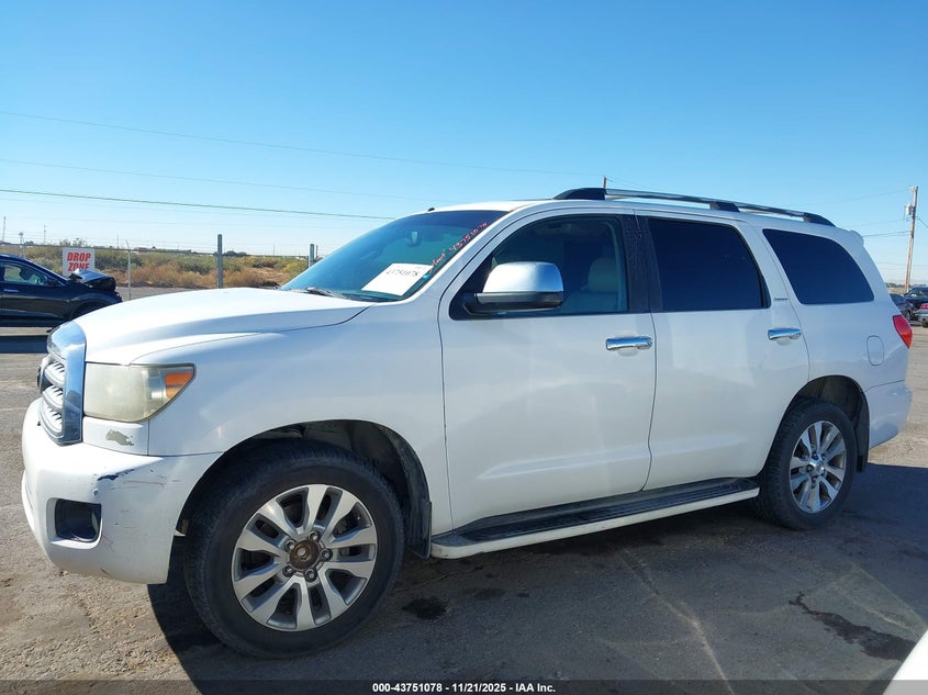 2008 Toyota Sequoia Limited 5.7L V8 VIN: 5TDZY68A48S012144 Lot: 43751078