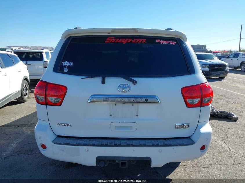 2008 Toyota Sequoia Limited 5.7L V8 VIN: 5TDZY68A48S012144 Lot: 43751078