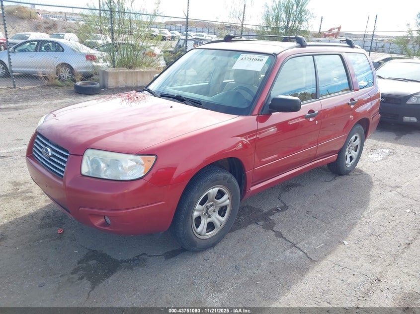 JF1SG63637G745968 2007 SUBARU FORESTER photo no. 2