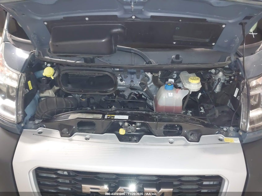 2020 Ram Promaster 3500 Cargo Van High Roof 159 Wb Ext VIN: 3C6URVJG9LE128952 Lot: 43751086