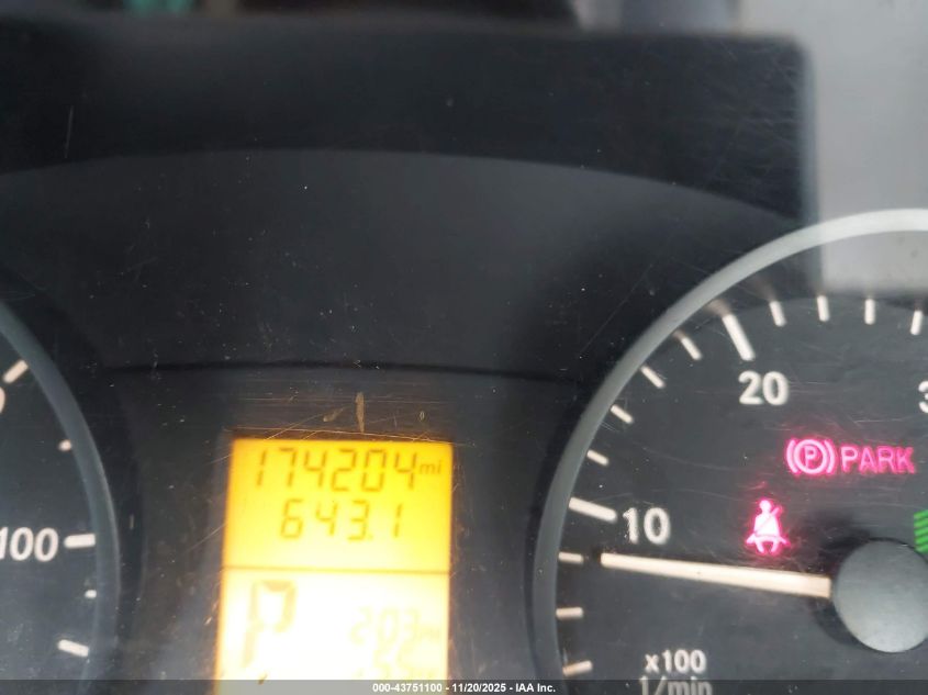 2012 Mercedes-Benz Sprinter 2500 High Roof VIN: WD3PE8CB1C5706326 Lot: 43751100