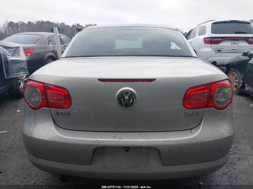 2009 Volkswagen Eos Komfort VIN: WVWBA71F69V014129 Lot: 43751134