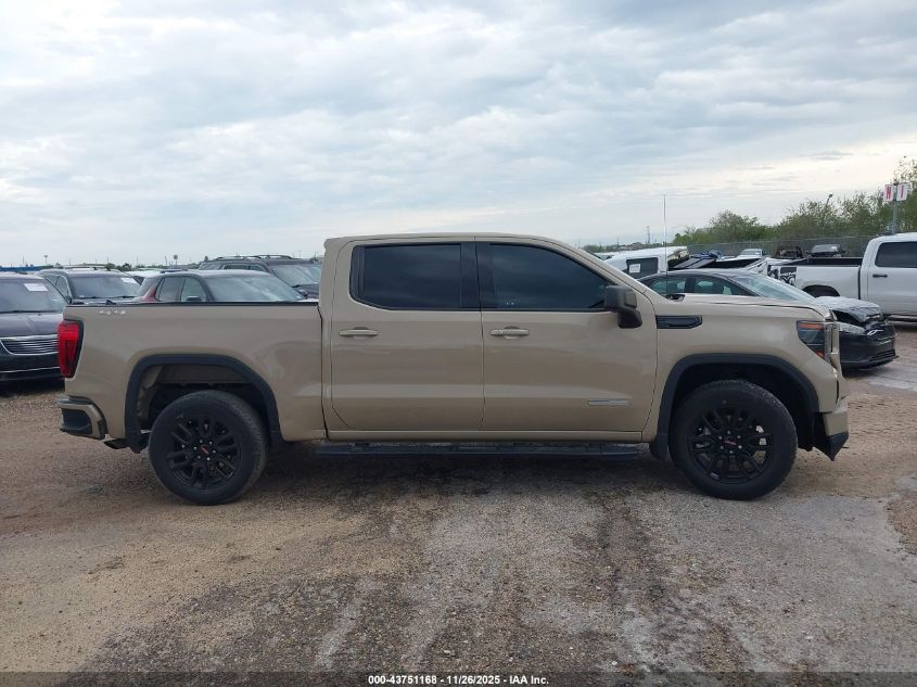 2023 GMC Sierra 1500 4Wd Short Box Elevation With 3Sb VIN: 1GTPUCEK5PZ166955 Lot: 43751168