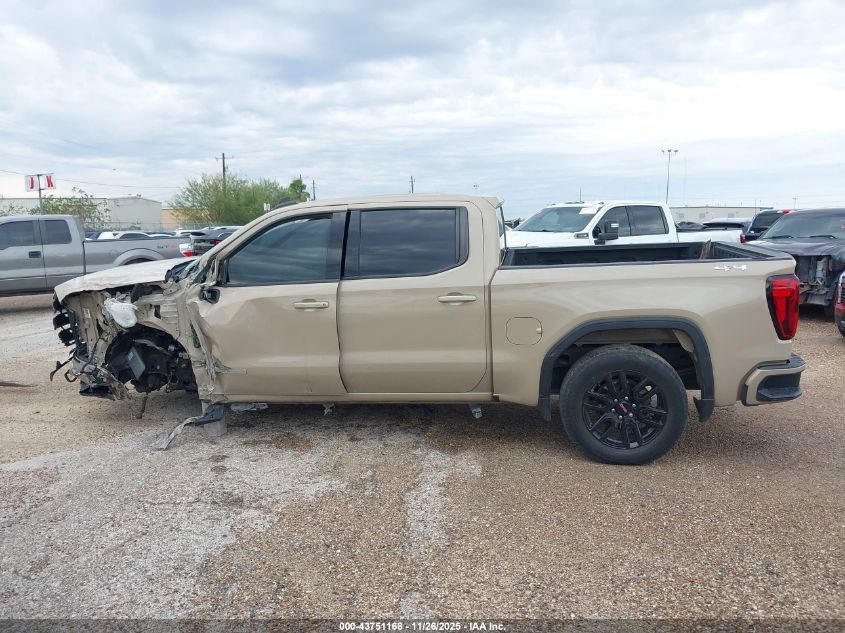 2023 GMC Sierra 1500 4Wd Short Box Elevation With 3Sb VIN: 1GTPUCEK5PZ166955 Lot: 43751168