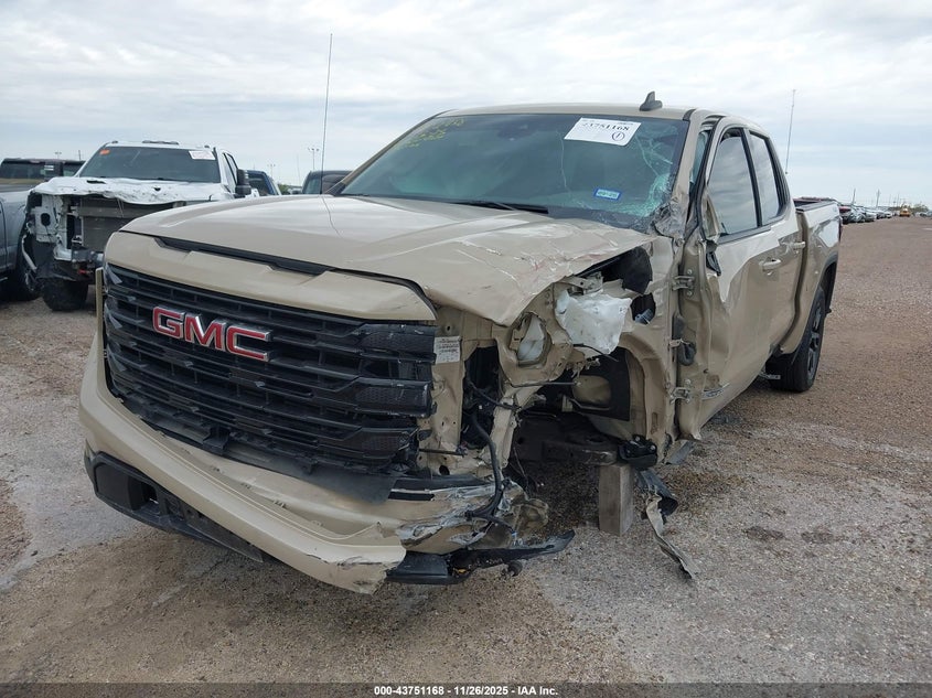 2023 GMC Sierra 1500 4Wd Short Box Elevation With 3Sb