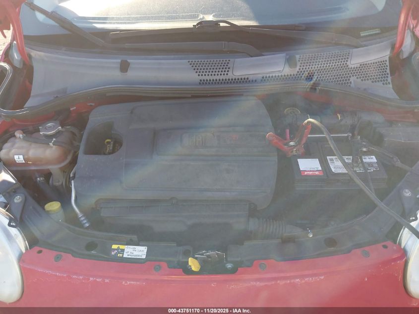 2012 Fiat 500 Pop VIN: 3C3CFFAR2CT360636 Lot: 43751170