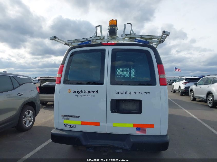 2017 Chevrolet Express 2500 Work Van VIN: 1GCWGAFF8H1246565 Lot: 43751175