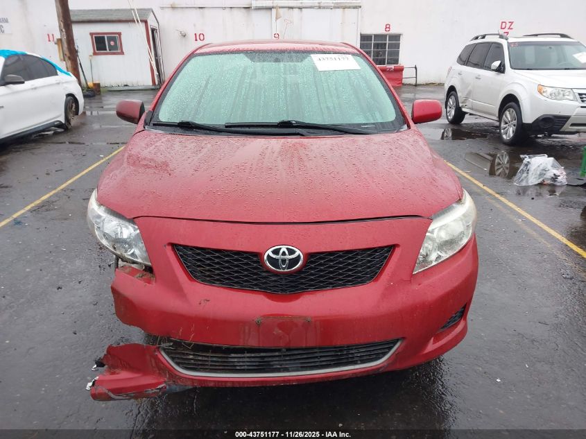 2009 Toyota Corolla Le VIN: JTDBL40E49J012193 Lot: 43751177