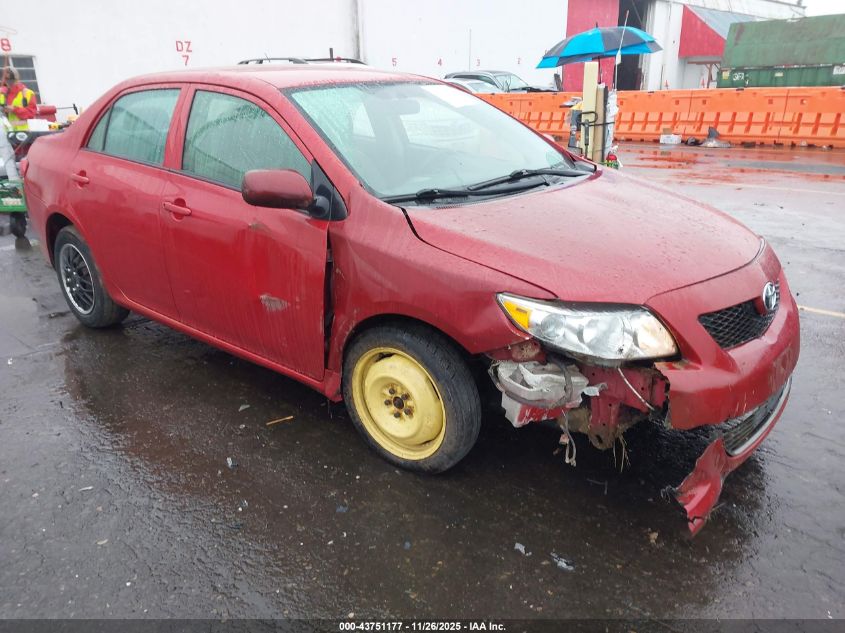 2009 Toyota Corolla Le VIN: JTDBL40E49J012193 Lot: 43751177