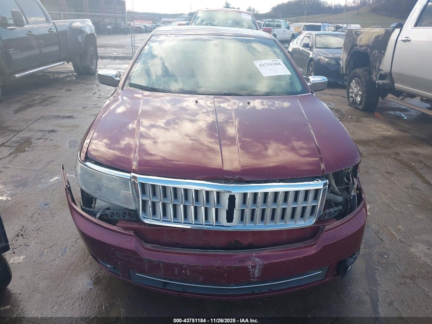 2007 Lincoln Mkz VIN: 3LNHM26T47R672265 Lot: 43751184