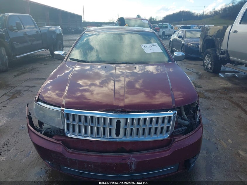 2007 Lincoln Mkz VIN: 3LNHM26T47R672265 Lot: 43751184