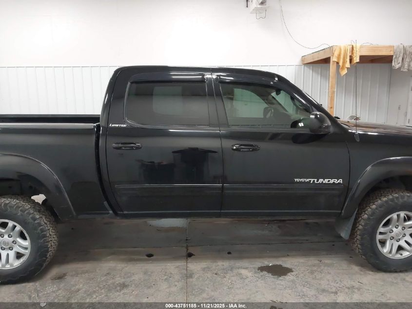 2005 Toyota Tundra Limited V8 VIN: 5TBDT48165S491166 Lot: 43751185