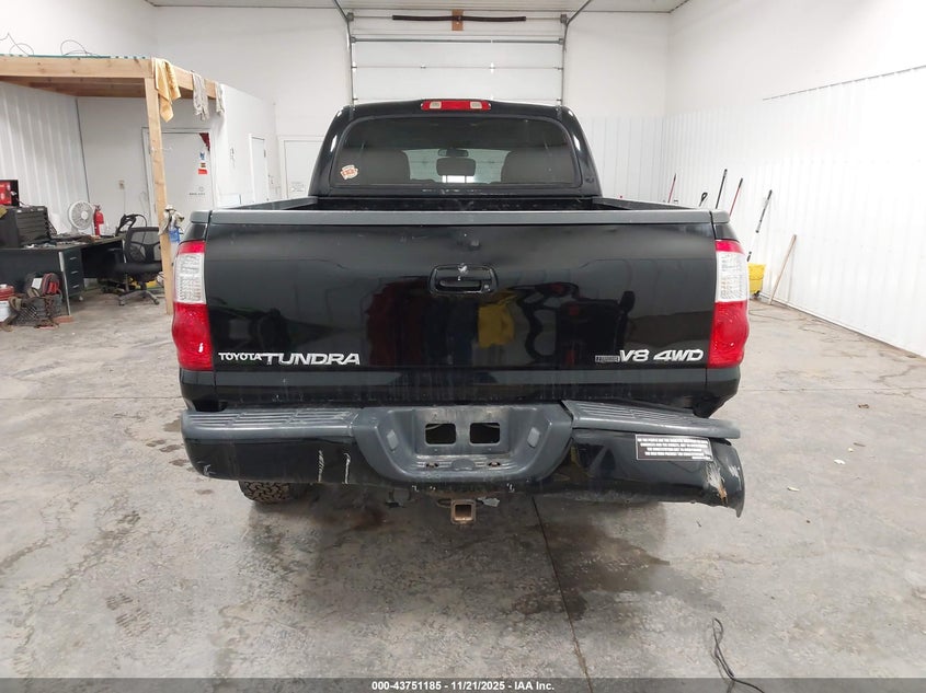 2005 Toyota Tundra Limited V8 VIN: 5TBDT48165S491166 Lot: 43751185