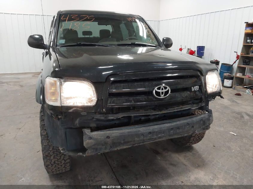 2005 Toyota Tundra Limited V8 VIN: 5TBDT48165S491166 Lot: 43751185