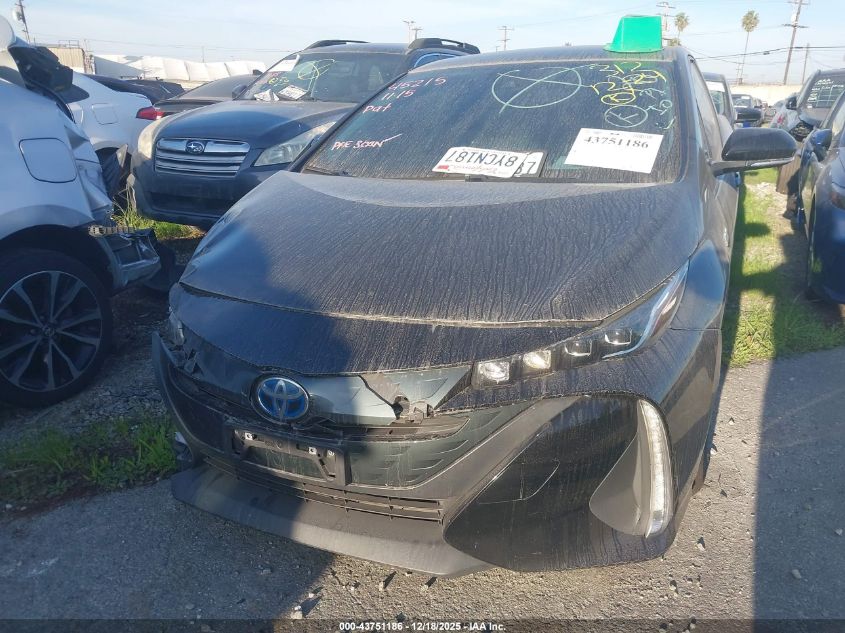 2022 Toyota Prius Prime Xle VIN: JTDKAMFP2N3201129 Lot: 43751186